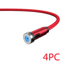 Câble magnétique rotatif Essager 360 degrés USB Type C, câble de charge rapide, chargeur magnétique, câble micro magnétique rotatif 540 degrés