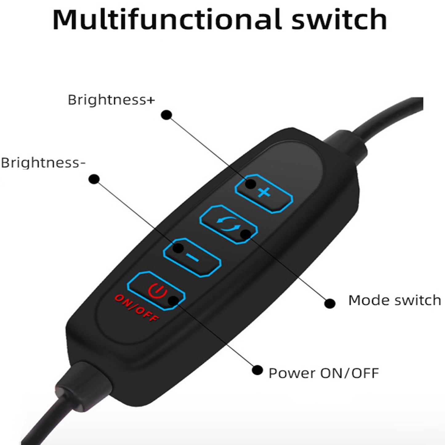 💡✨Lampe Beauty 10" avec Trépied 55 cm – L'Éclairage Pro à Portée de Main !