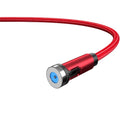 Câble magnétique rotatif Essager 360 degrés USB Type C, câble de charge rapide, chargeur magnétique, câble micro magnétique rotatif 540 degrés