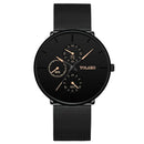 ⌚LUXOR™ – Montre Homme Classique ; Élégante en Acier Inoxydable | Ultra-Fine ; Intemporelle