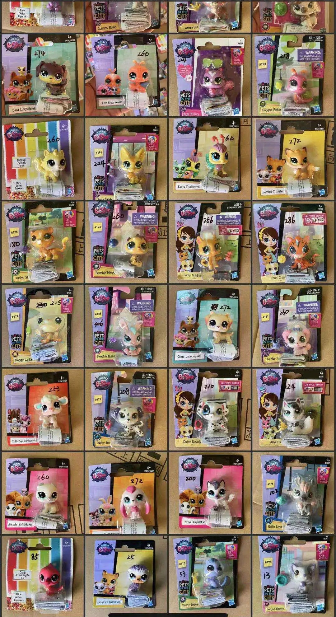 Boîte d'origine PETs shop Chien Chat Ours Cerf animal