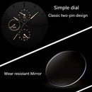 ⌚LUXOR™ – Montre Homme Classique ; Élégante en Acier Inoxydable | Ultra-Fine ; Intemporelle