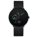 ⌚LUXOR™ – Montre Homme Classique ; Élégante en Acier Inoxydable | Ultra-Fine ; Intemporelle