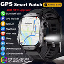 ⌚TitanForce GPS™ 2025 – Montre Intelligente Militaire Étanche, Sport & Santé | Homme Aventure & Performance