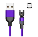Câble magnétique rotatif Essager 360 degrés USB Type C, câble de charge rapide, chargeur magnétique, câble micro magnétique rotatif 540 degrés