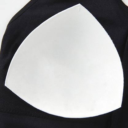 Soutien-gorge de sport à fermeture éclair sur le devant, résistant aux chocs, haute résistance, beauté du dos