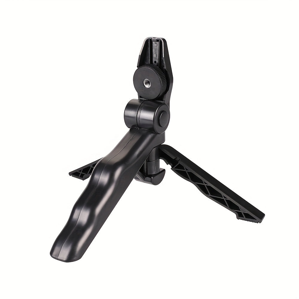 🎥 LED Lighting Master – L’Outil Tout-En-Un des Créateurs Inspirés - Ultra-Stable Tripod Stand for Handheld Selfies, Interviews & More - Portable, Pivoting, Adjustable Brightness