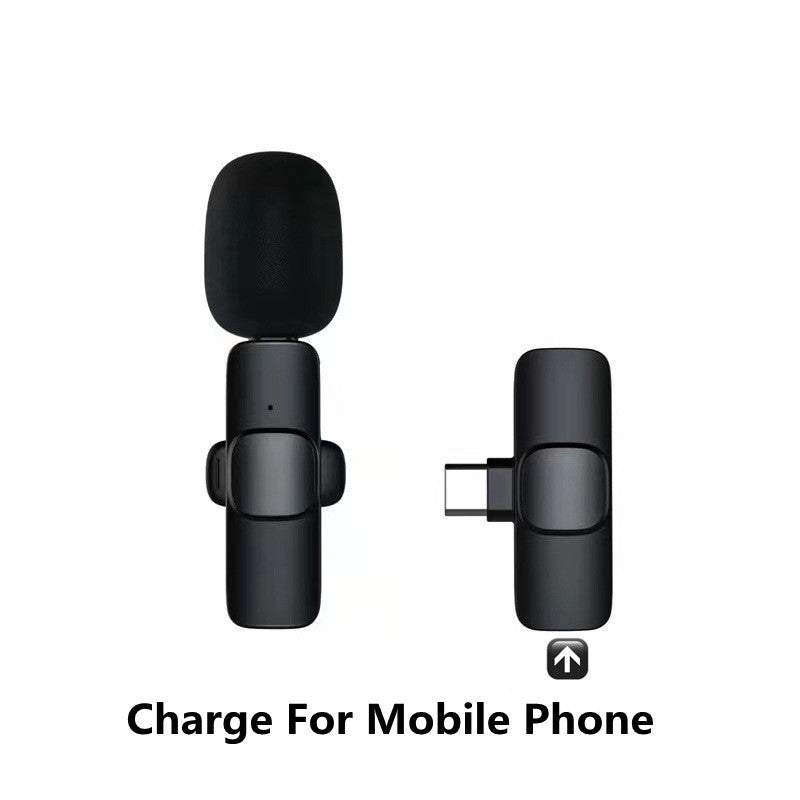 Microphone cravate sans fil, mini micro portable pour enregistrement audio et vidéo, pour iPhone, Android, batterie longue durée, diffusion en direct, jeux