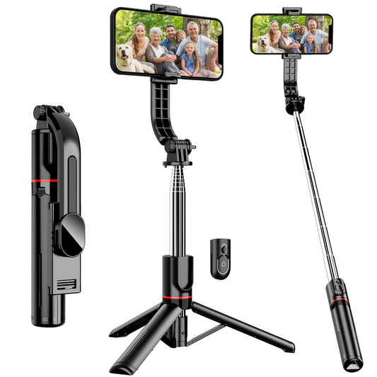 📸 Selfie Stick Trépied 3-en-1 – Capturez Chaque Instant avec Style !