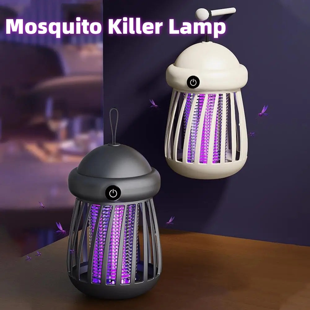 Lampe anti-moustiques, anti-radiations, silencieuse, piège à insectes électrique, chargement USB, répulsif anti-moustiques d'extérieur
