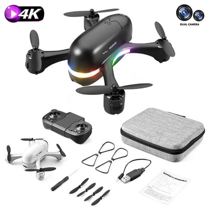Mini drone S88 4K HD pour photographie aérienne, télécommande à quatre axes