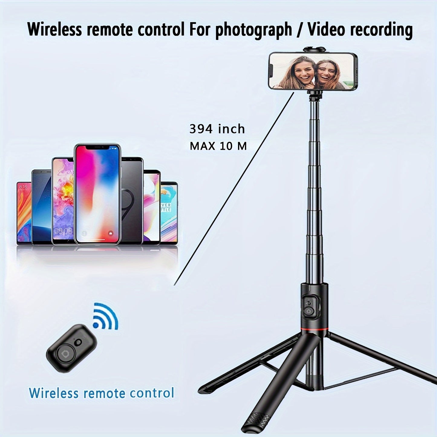 📸💥HKXYK Selfie Stick 72" – Capturez Grand. Restez Léger.