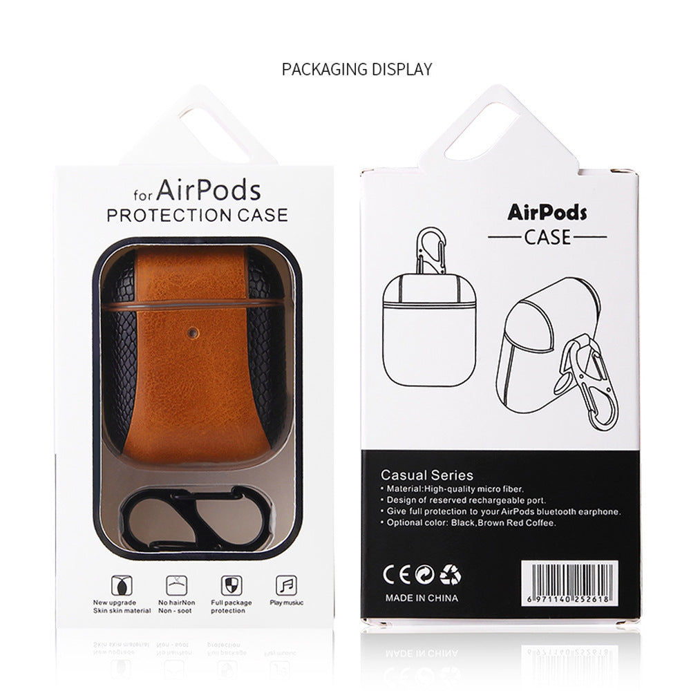 Compatible avec Apple, housse pour écouteurs Airpods