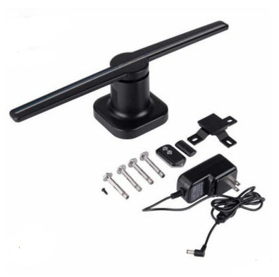 Projecteur holographique 3D, lecteur holographique, ventilateur d'affichage, projecteur holographique unique