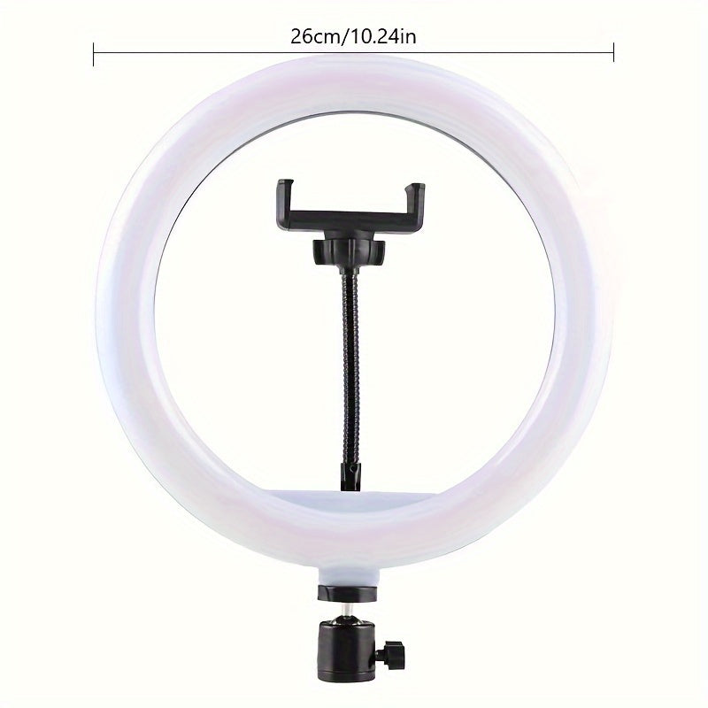 💡✨Anneau LED 10" avec Trépied &amp; Support Téléphone – La Lumière Qui Fait Toute la Différence !