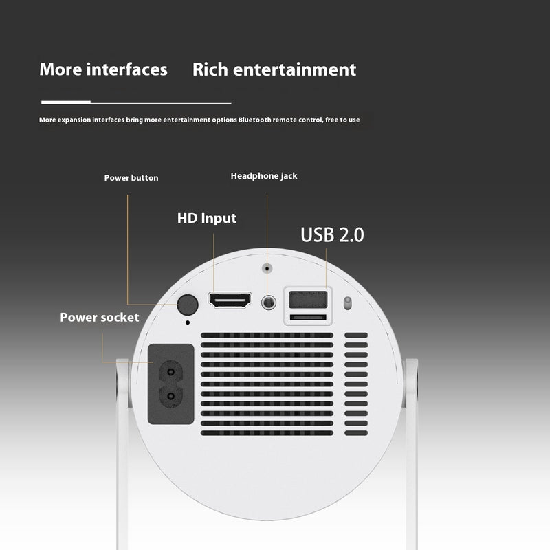 🎥🏠 Mini Projecteur Portable – Le Cinéma Chez Vous, Partout, Tout le Temps