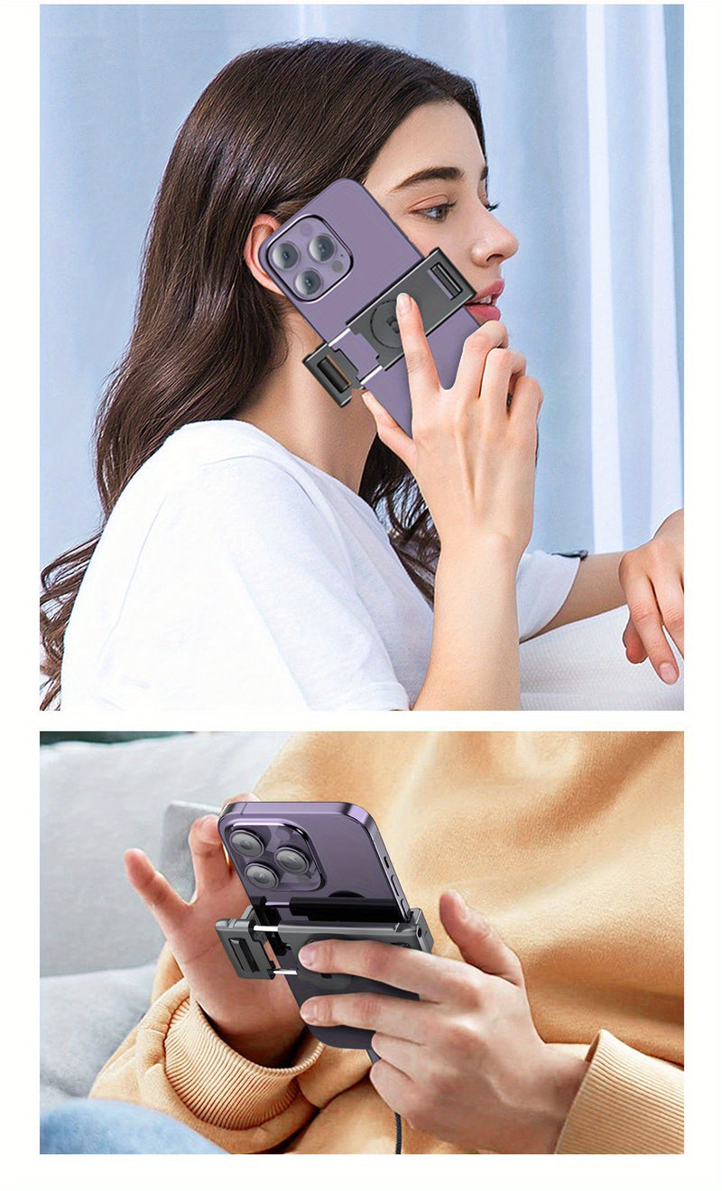 Trépied Auto Face Tracking – Votre Caméraman Personnel Support de caméra de téléphone 100 % intelligent, rotation à 360 °, support de suivi de téléphone intelligent avec contrôle gestuel à distance pour vlog, streaming, vidéo