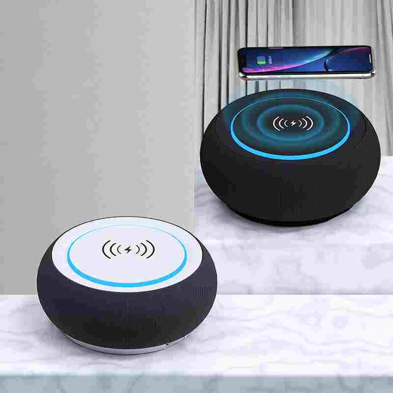Haut-parleur Bluetooth sans fil, volume élevé, caisson de basses, deux haut-parleurs