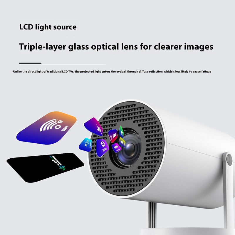 🎥🏠 Mini Projecteur Portable – Le Cinéma Chez Vous, Partout, Tout le Temps