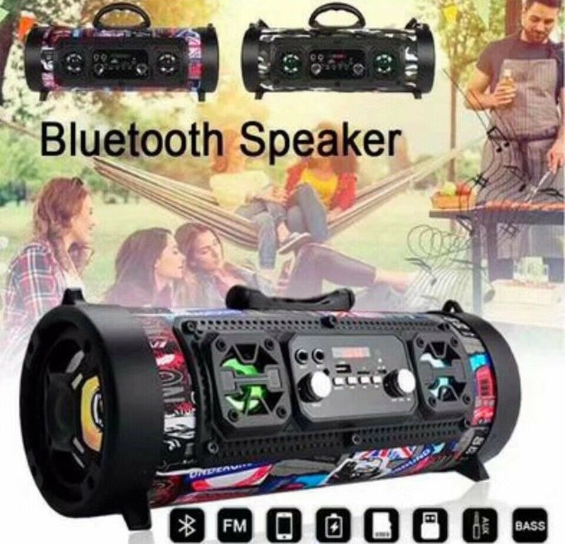 Enceinte Bluetooth sans fil portable et étanche haute puissance