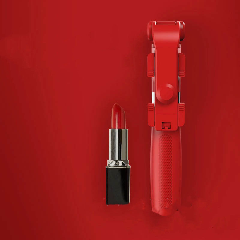 Compatible avec Apple, trépied Selfie Stick Mobile Universal Live Triangle Bracket One Bluetooth Selfie Artifact