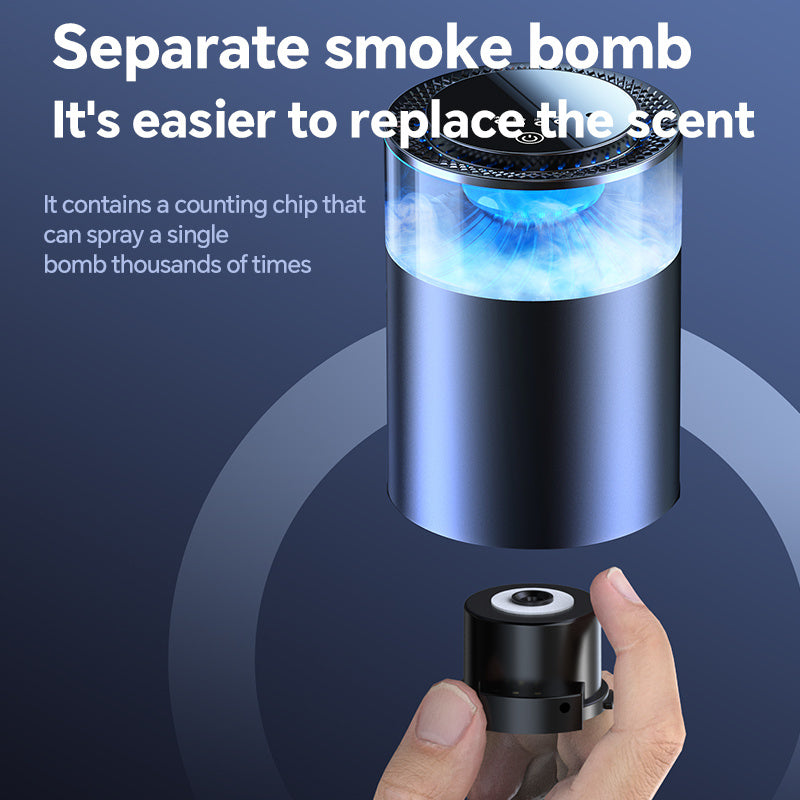 Diffuseur d'aromathérapie pour voiture, désodorisant, brume nuageuse, décoration automobile, parfum naturel, outil de décoration automobile pour camping-cars, camions, berlines