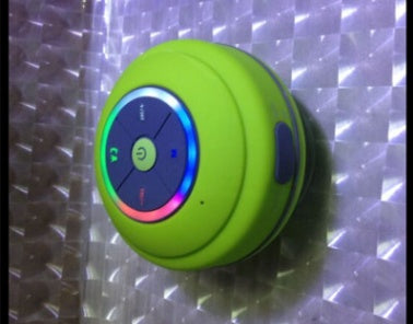 Mini haut-parleur LED étanche