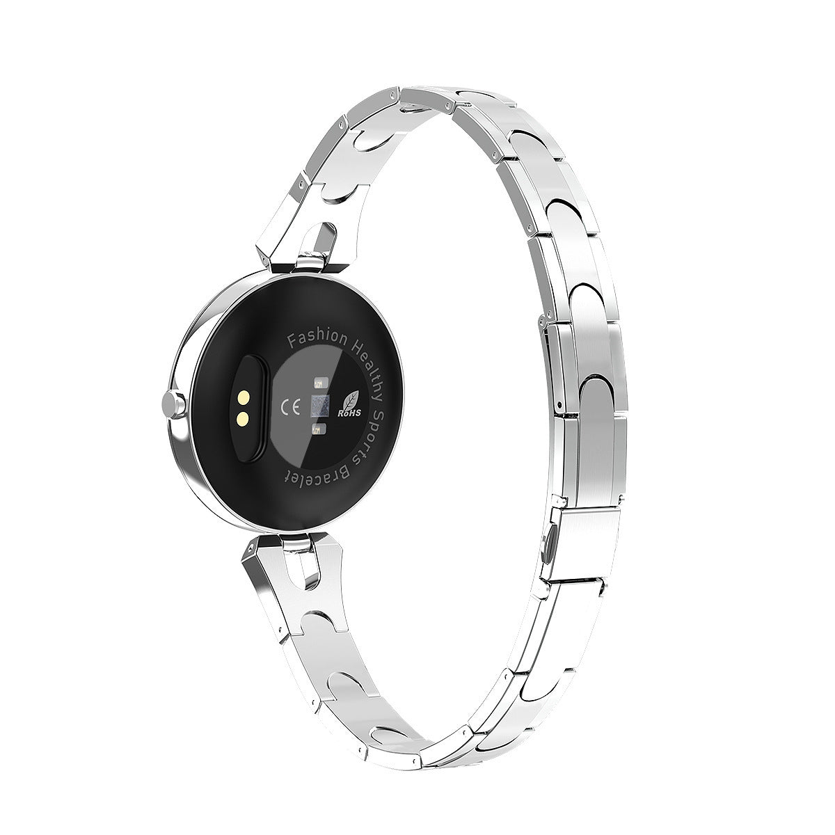 Montre connectée tendance pour femmes, étanche, avec moniteur de fréquence cardiaque et de sport