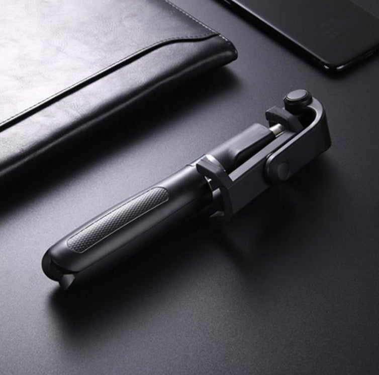 Compatible avec Apple, trépied Selfie Stick Mobile Universal Live Triangle Bracket One Bluetooth Selfie Artifact