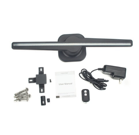 Projecteur holographique 3D, lecteur holographique, ventilateur d'affichage, projecteur holographique unique