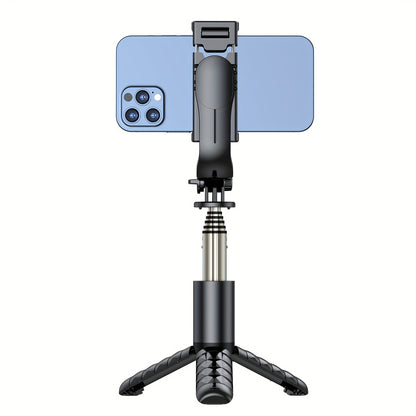 📸 Selfie Stick &amp; Trépied Compact en Aluminium – Tout-en-un avec Télécommande Sans Fil
