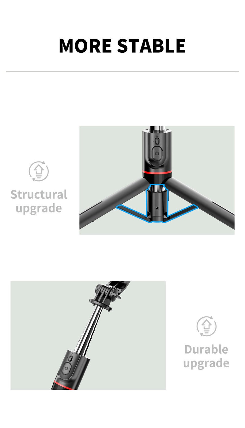 📸 Selfie Stick Trépied 3-en-1 – Capturez Chaque Instant avec Style !