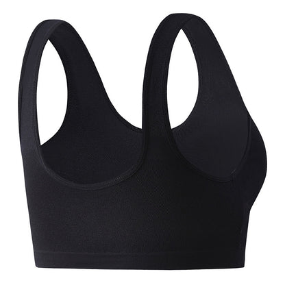 Soutien-gorge de sport à fermeture éclair sur le devant, résistant aux chocs, haute résistance, beauté du dos