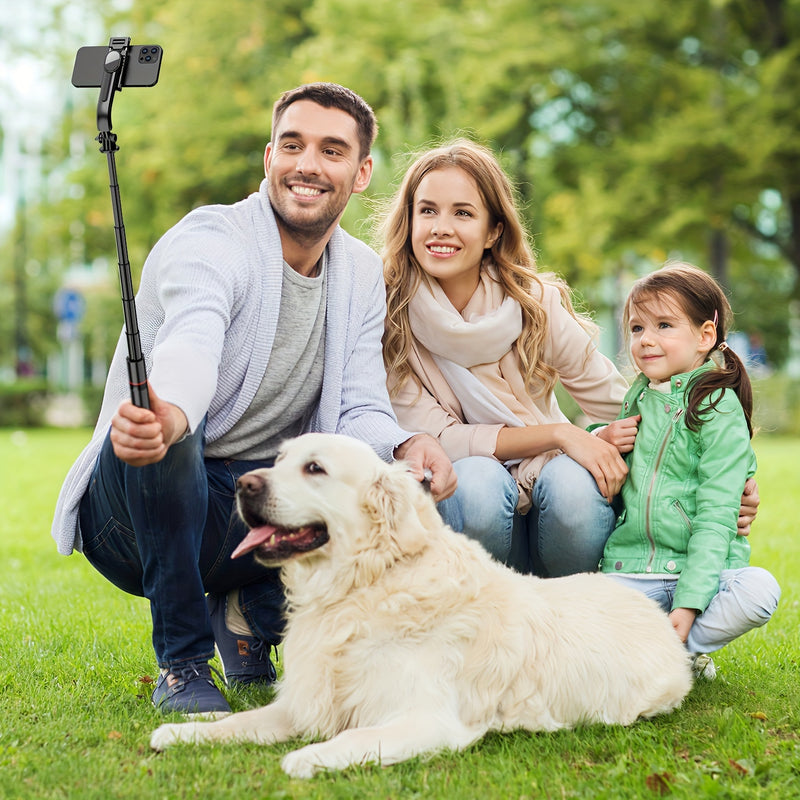 🤳✨ Selfie Stick &amp; Trépied Aluminium – Libérez Vos Mains, Capturez l'Instant Parfait