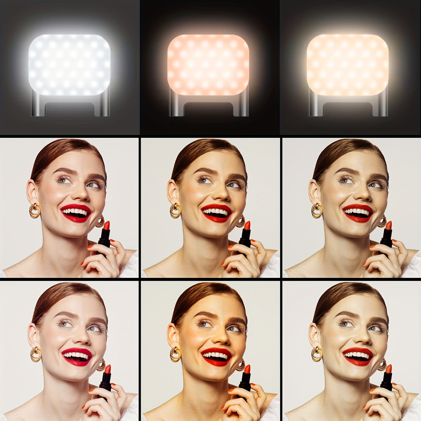 Trépied flexible extra long de 45 pouces pour téléphone, perche à selfie avec deux lumières de remplissage, trépied amélioré, télécommande amovible, compatible avec iPhone 14/14 Pro/13/13 Pro/12/12 Pro/11/11 Pro/XS Max/XS/XR/X/8/7 et smartphones Android.