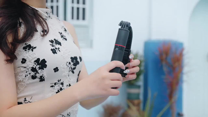 📸 Selfie Stick Trépied 3-en-1 en Alliage d'Aluminium