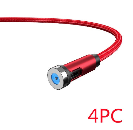 Câble magnétique rotatif Essager 360 degrés USB Type C, câble de charge rapide, chargeur magnétique, câble micro magnétique rotatif 540 degrés