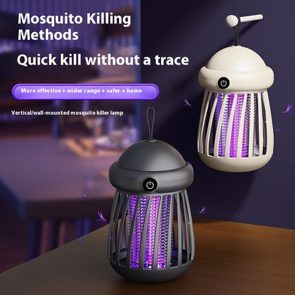 Lampe anti-moustiques, anti-radiations, silencieuse, piège à insectes électrique, chargement USB, répulsif anti-moustiques d'extérieur