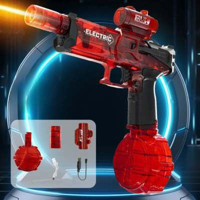 Pistolet à eau électrique Fire Rat, lumière froide, entièrement automatique, jouet d'été, divertissement sportif, cadeaux pour enfants, AC223