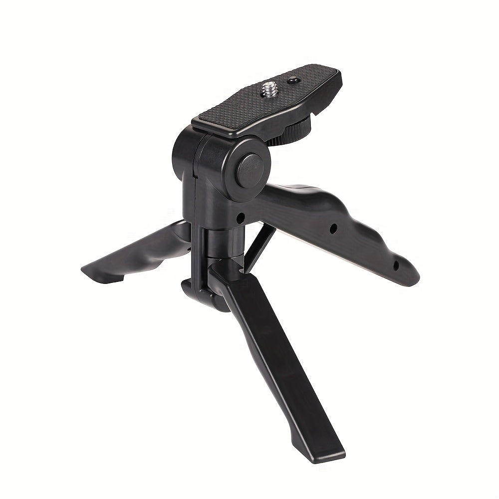 🎥 LED Lighting Master – L’Outil Tout-En-Un des Créateurs Inspirés - Ultra-Stable Tripod Stand for Handheld Selfies, Interviews & More - Portable, Pivoting, Adjustable Brightness