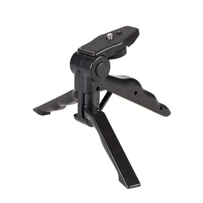 🎥 LED Lighting Master – L’Outil Tout-En-Un des Créateurs Inspirés - Ultra-Stable Tripod Stand for Handheld Selfies, Interviews & More - Portable, Pivoting, Adjustable Brightness
