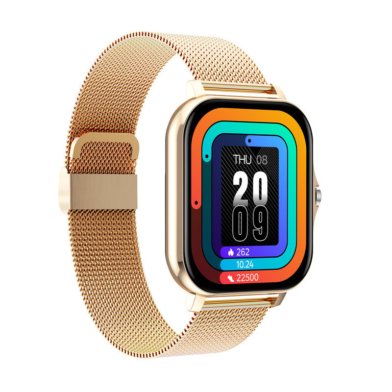 Montre connectée Y13, podomètre, surveillance de la fréquence cardiaque, appels compatibles Bluetooth