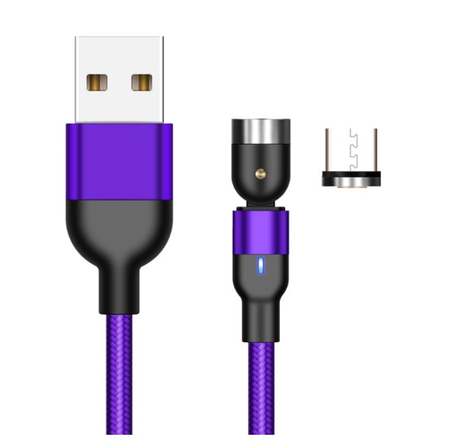 Câble magnétique rotatif Essager 360 degrés USB Type C, câble de charge rapide, chargeur magnétique, câble micro magnétique rotatif 540 degrés