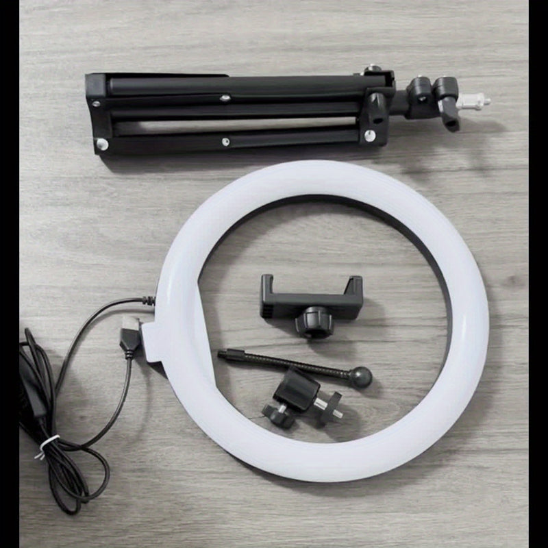 💡✨Lampe Beauty 10" avec Trépied 55 cm – L'Éclairage Pro à Portée de Main !