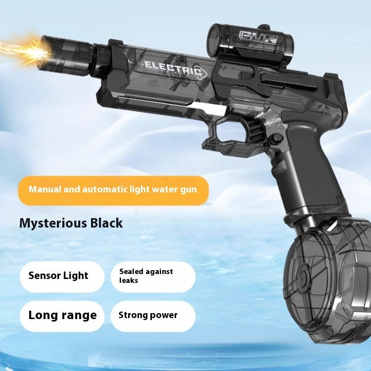 Pistolet à eau électrique Fire Rat, lumière froide, entièrement automatique, jouet d'été, divertissement sportif, cadeaux pour enfants, AC223