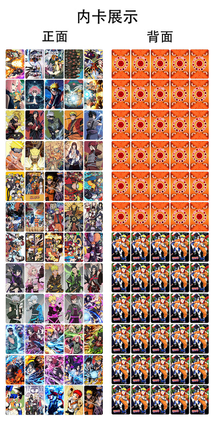 Cartes Lomo de l'anime japonais Demon Slayer One Piece, 1 paquet de 96 pièces, jeux de cartes avec cartes postales et messages, cadeau pour les fans, collection de jeux et jouets