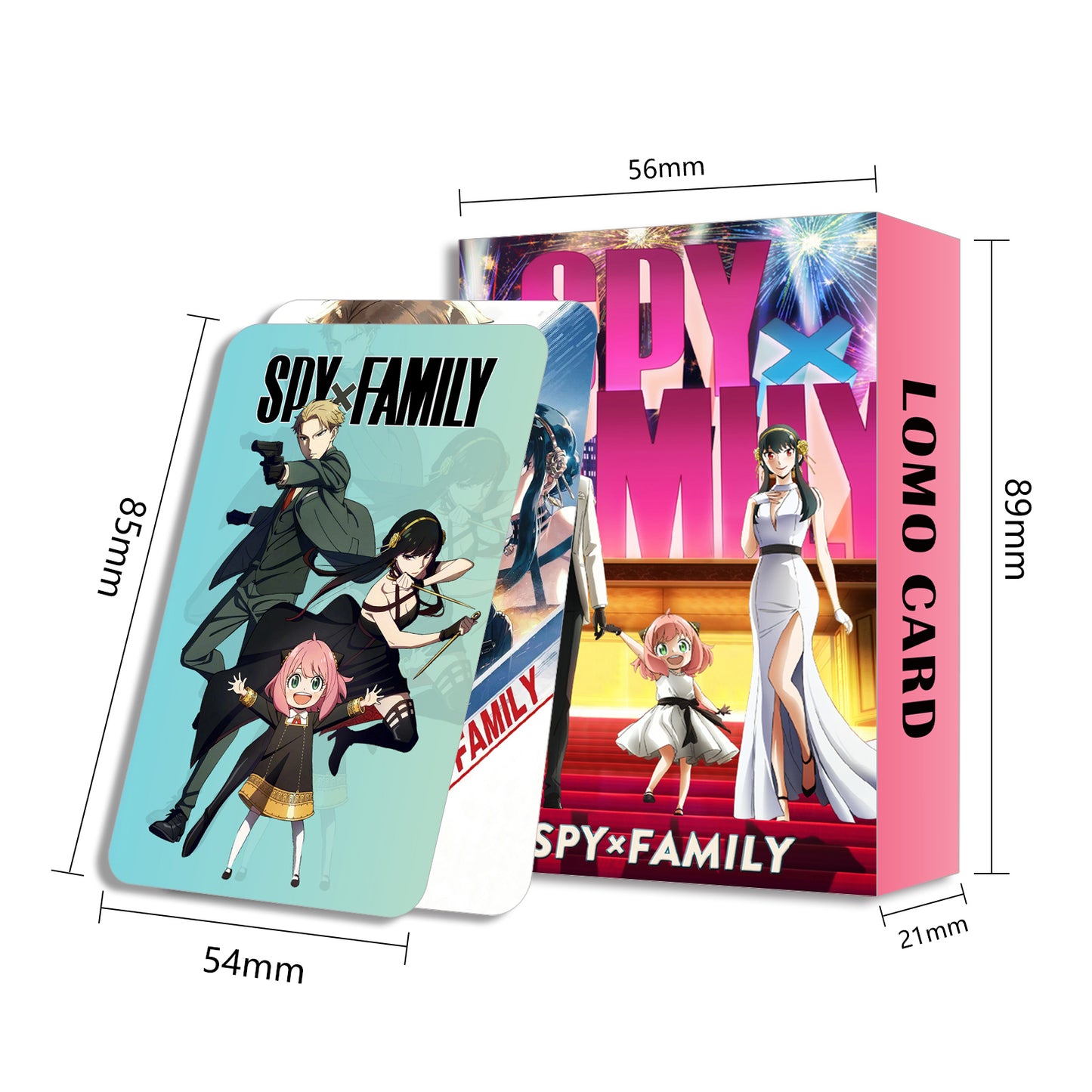 Cartes Lomo de l'anime japonais Demon Slayer One Piece, 1 paquet de 96 pièces, jeux de cartes avec cartes postales et messages, cadeau pour les fans, collection de jeux et jouets