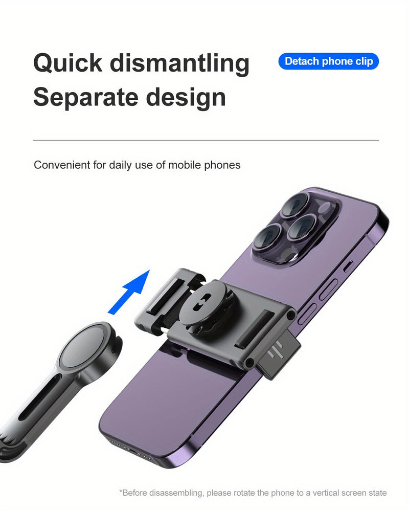 Trépied Auto Face Tracking – Votre Caméraman Personnel Support de caméra de téléphone 100 % intelligent, rotation à 360 °, support de suivi de téléphone intelligent avec contrôle gestuel à distance pour vlog, streaming, vidéo