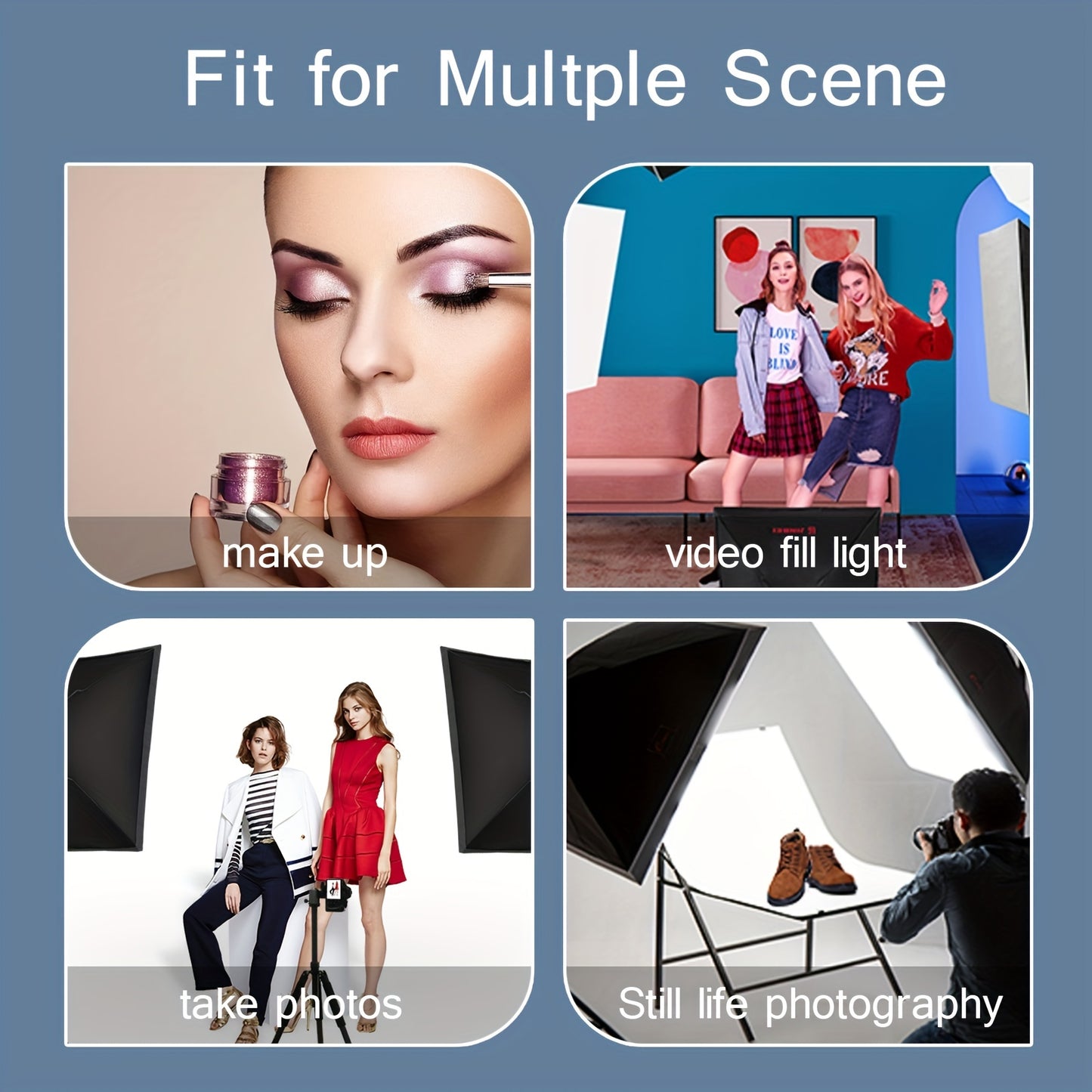 💡📸 Kit d'éclairage Softbox BTFOOR – La Lumière des Pros, Chez Vous.