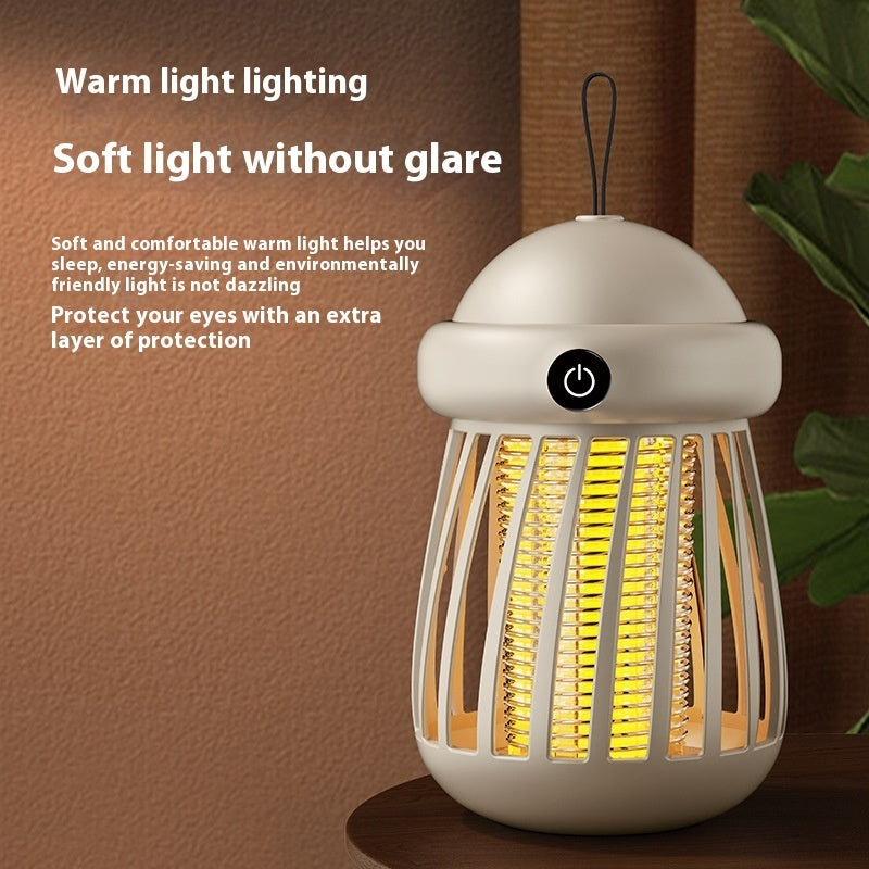 Lampe anti-moustiques, anti-radiations, silencieuse, piège à insectes électrique, chargement USB, répulsif anti-moustiques d'extérieur